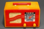 Rare Motorola 51x15W ’S-Grill’ Catalin Radio in Yellow + Red